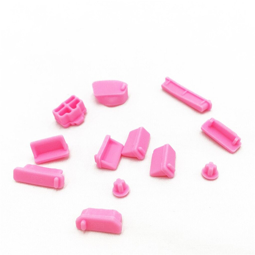 Silikon elastisk anti-damm bärbar portskydd dammtät bärbar dator port plugg lock propp