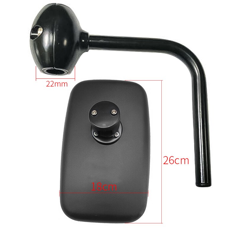 Excavator Mirror Reversing Rearview Mirror Excavator Accessories