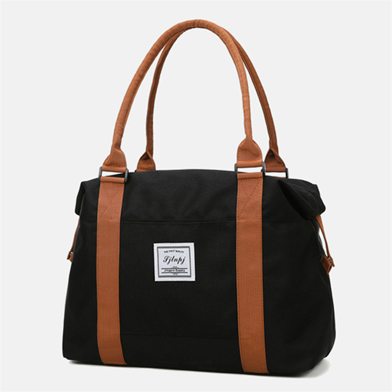 Large Travel Bag Women Cabin Tote Bags Handbag Oxford Cloth Canvas Waterproof Shoulder Bags Women Weekend Overnight Bag