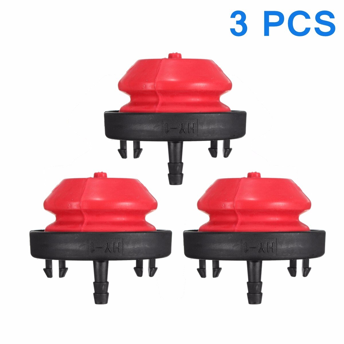 1/2/3 x kuminen muovinen lumilinko lumilakaisukone kaasuttimen primer polttimo troy bilt craftsmanille 751-10639 951-10639 tecumseh  av520: 3 kpl