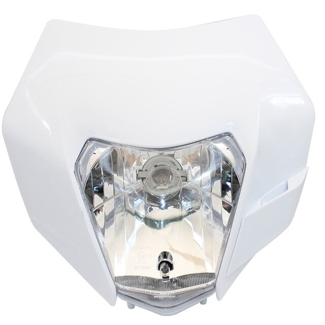 Universal Headlamp Light Motorcycle Headlight For KTM SXF EXC XCF SMR 150 200 250 350 450 Enduro Supermoto Dirt Bike Motor: White