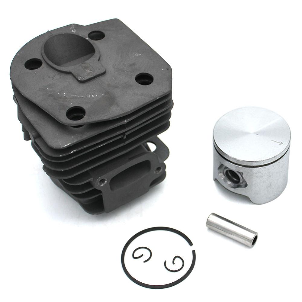 Nakisil Cylinder Piston Kit for Husqvarna Chainsaw 340 340E 340EPA 345E 345EPA 350 350EPA 351 351EPA PN 503869971 503869903
