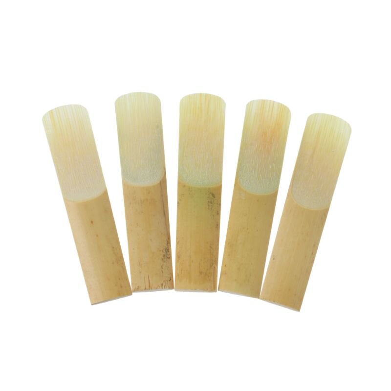 10pcs Bb Soprano Saxophone Reed Strength 2.5 Bamboo Sax Woodwind Instrument Part