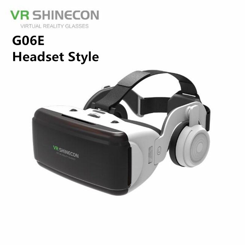 VR réalité virtuelle 3D lunettes boîte stéréo pour Google casque en carton casque pour IOS Android Smartphone Bluetooth Rocker: G06E Headset Edition