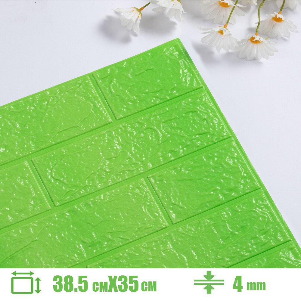 Decoratieve 3D Muurstickers Zelfklevende Behang Schuim Panelen Home Decor Woonkamer Slaapkamer Huis Decoratie Badkamer Sticker: C
