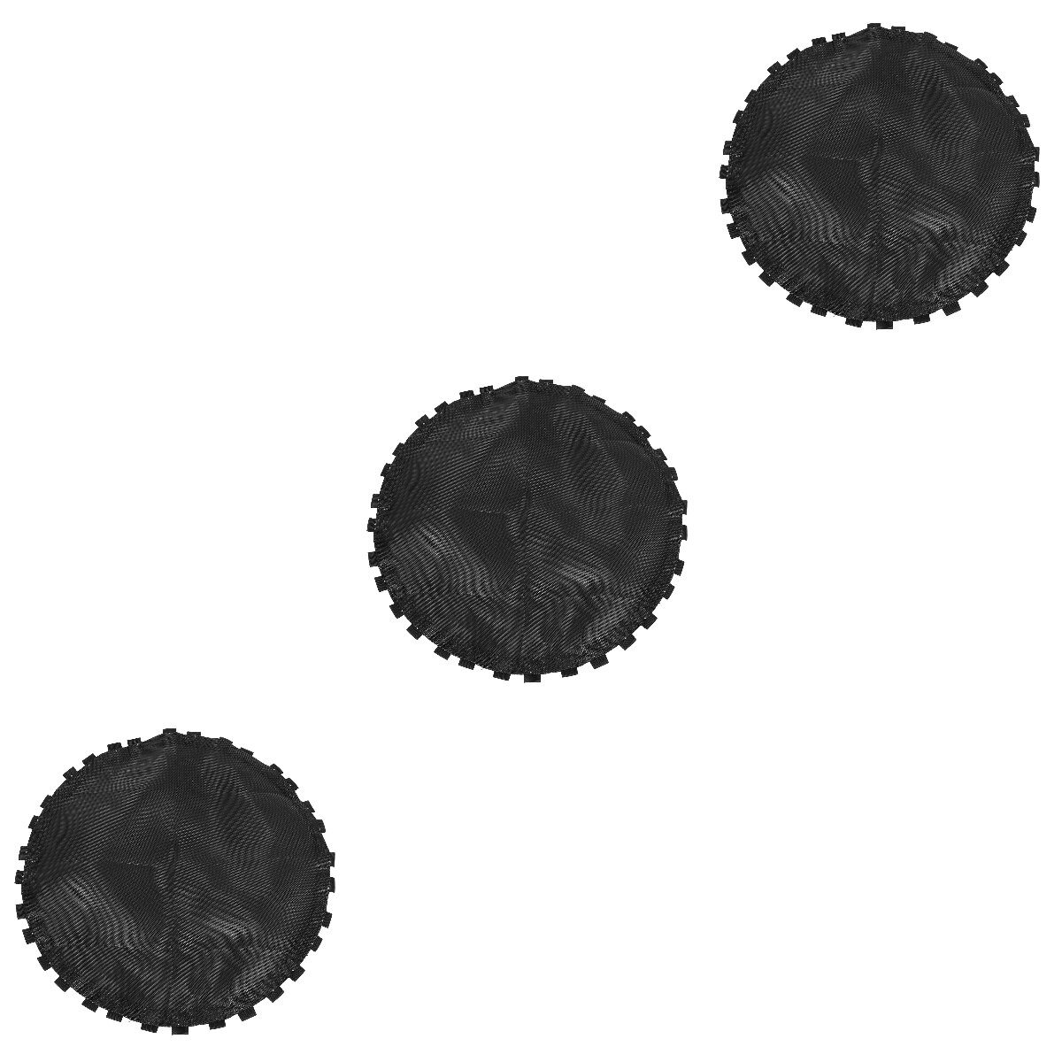 3pcs Elastic Jumping Cushion Mesh Cloth for Trampoline Jumping Cushion Accessory: Default Title