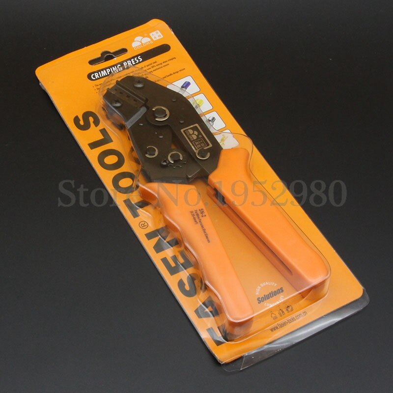 Alicates de engarce de terminal herramientas de crimpado Abrazadera para Cable 3 en 1 para SM 2,54mm PH 2,0mm 3,96mm terminal (0,1-1.5mm2)