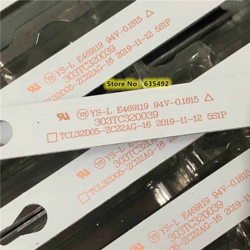 LED Backlight Strips 32R3000 32S321 32HD3306 32HD3301 32HD3121 32HD3131 T32RTL5130 GIC32LB37_3030F 4C-LB3205-ZM01J