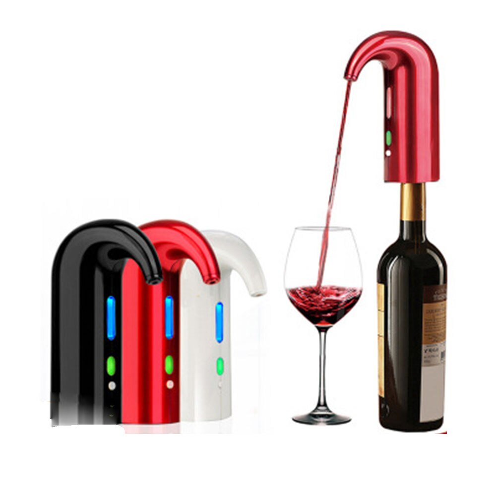Usb Charge Smart Elektrische Wijn Schenker Draagbare Wijn Decanter Automatische Rode Wijn Schenker Draagbare Wijn Beluchter Decanter Dispenser