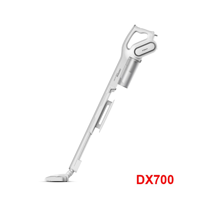 Deerma DX700 DX700S Handheld Vacuum Cleaner Household Strength Dust Collector Home Aspirator: White