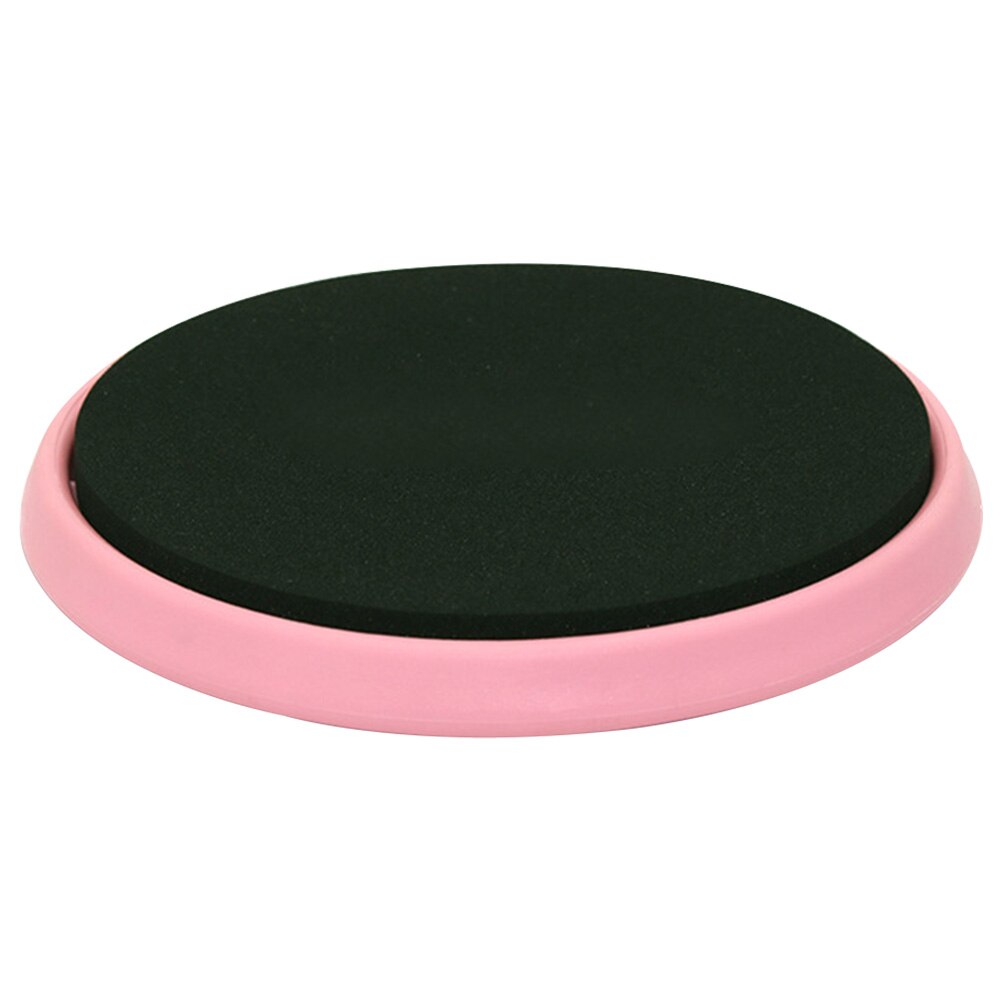 Accesorio de baile de Fitness portátil, tabla circular redonda, disco giratorio de Ballet para el hogar, equilibrio, patinaje artístico, entrenamiento de plástico: Rosa