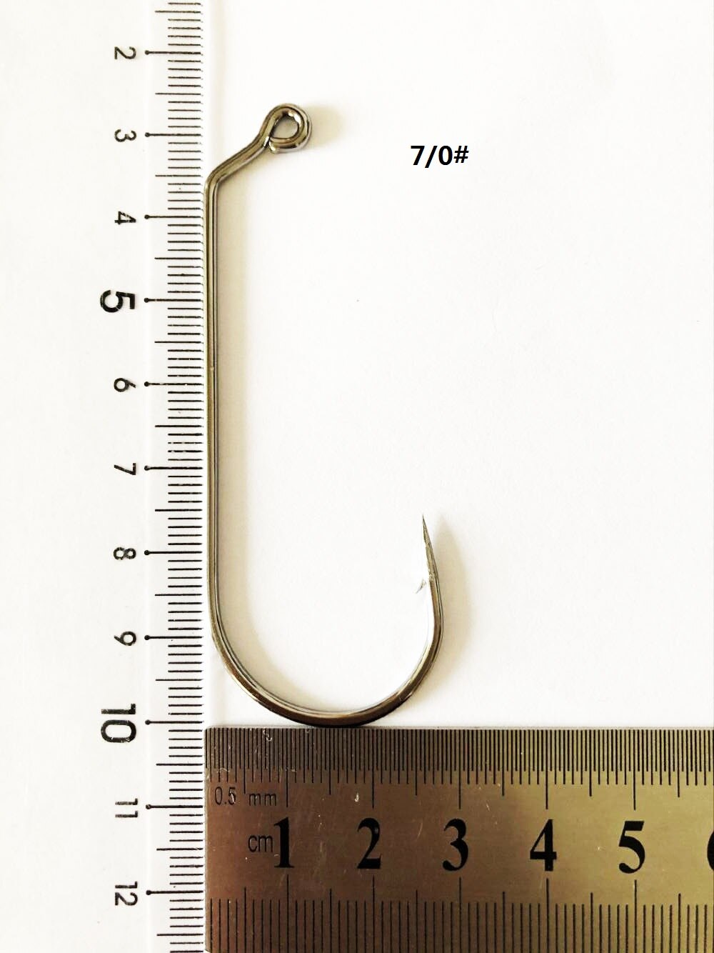 100pcs 32786 Jig Fishing Hooks High Carbon Steel Saltwater Fishhooks Bass Jigging Size 4# To 8/0#: Size 7I0