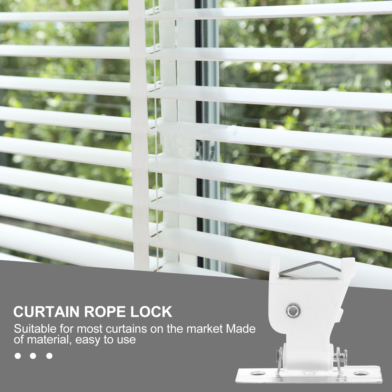 4Sets Roman Window Shades Cord Locks Plastic Window Blind Lock Bamboo Blinds Lock