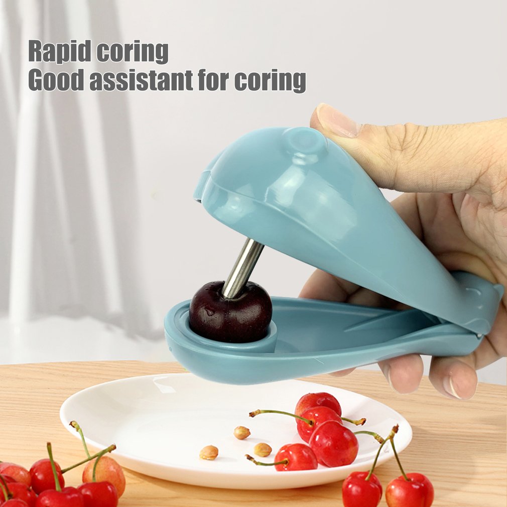 cherry pitting device kitchen cherry clip kitchen tool product cherry pitting convenient and quick product