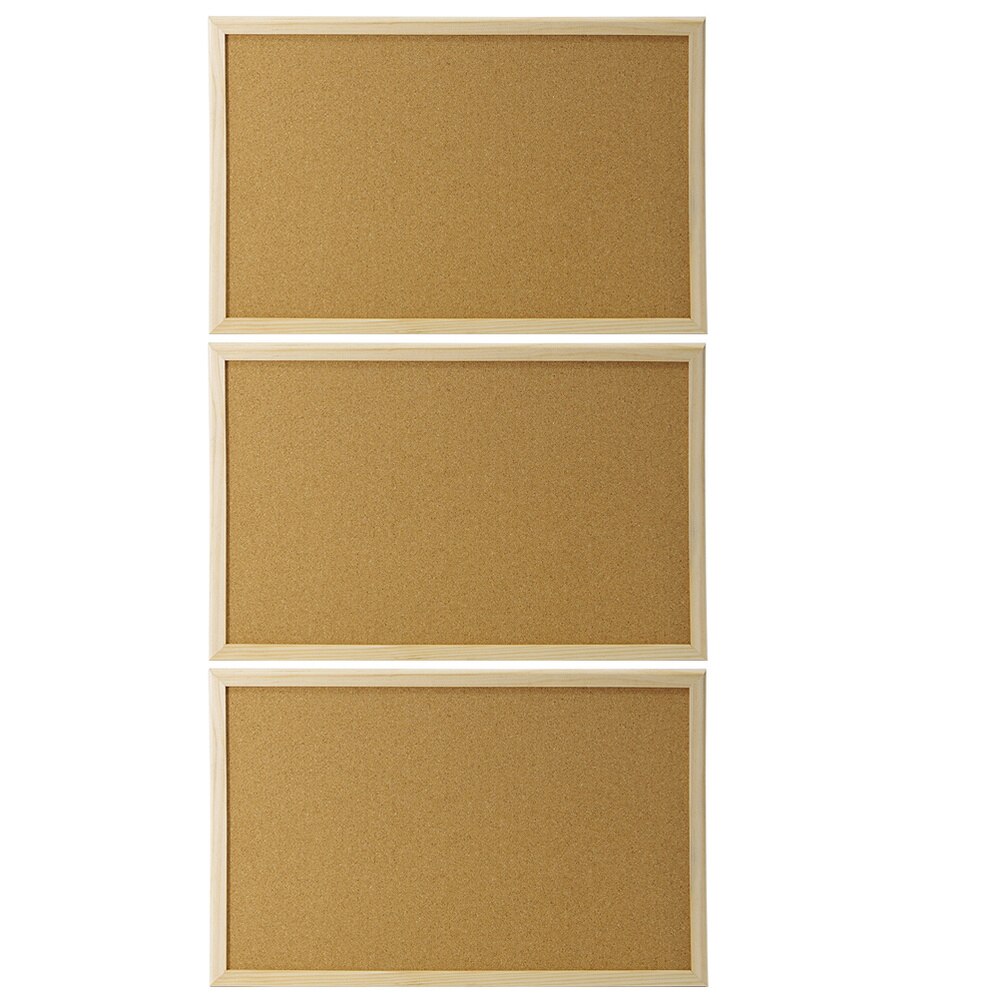 Cork Board Bulletin Board Framed Cork Board Memo Boards Display Cork Board: Default Title