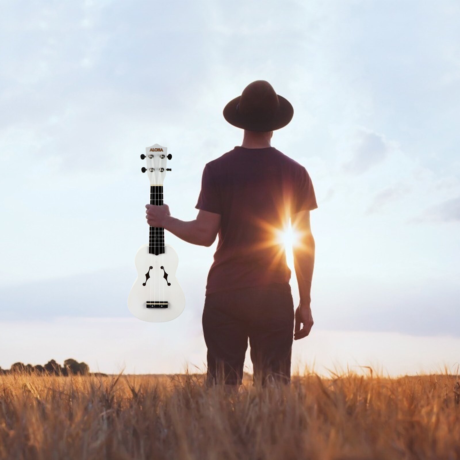 Inches Ukulele Practical Stylish Portable Beginner Ukulele Musical Instrument