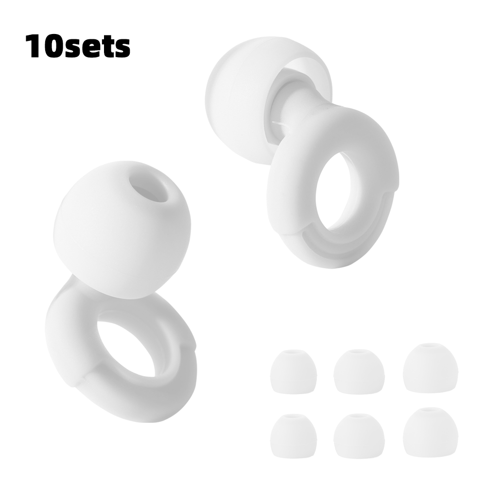 Loop Quiet Ear Plugs for Noise Reduction for Sleeping Silicone Ear Plugs for Swimming Motorbike Noise Filtering Ear Plugs: grey