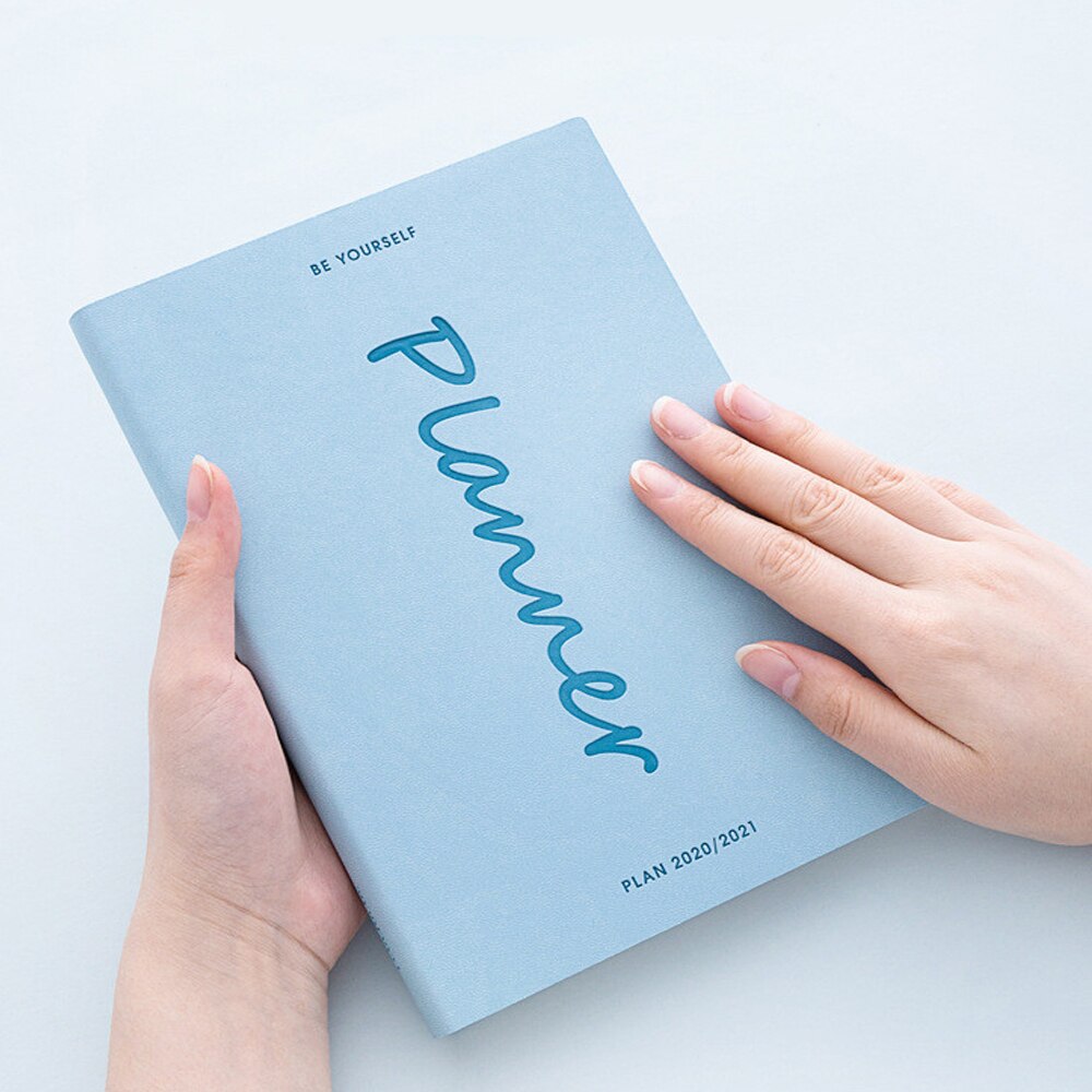 Planner Notebook 18 Monthlys Agenda Plan Organizer Binnenpagina Week Maand Plan Journal Opnemen Leven School Briefpapier