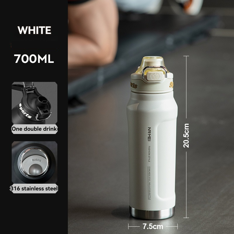 1.5L Thermos Water Bottle Stainless Steel Vacuum Flas Tumbler Coffee Cup Insulated Tea And Cold Water Bottle Thermal Drink: Burgundy