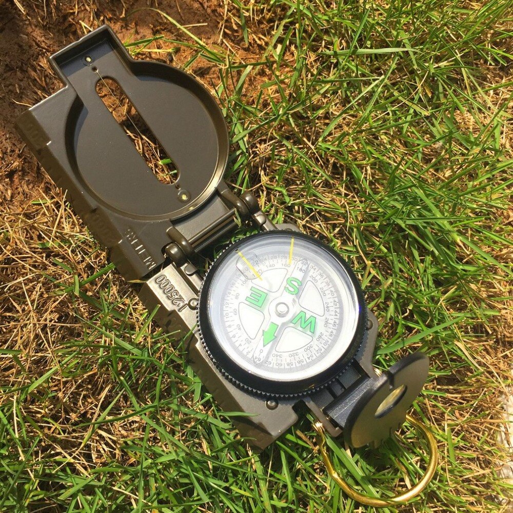 Practical Outdoor Multi-function Portable Compass Outdoor Compass American Single Compass Direction Meter