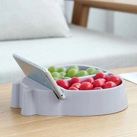 Confectionary Telefon Standing Cookie Bowls 2 Compartments