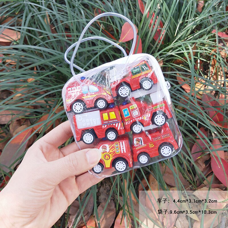 6Pcs Kinderen Speelgoed Pull Back Auto Se Kinderen Mini Auto Speelgoed Cadeau Voor Jongens Meisjes
