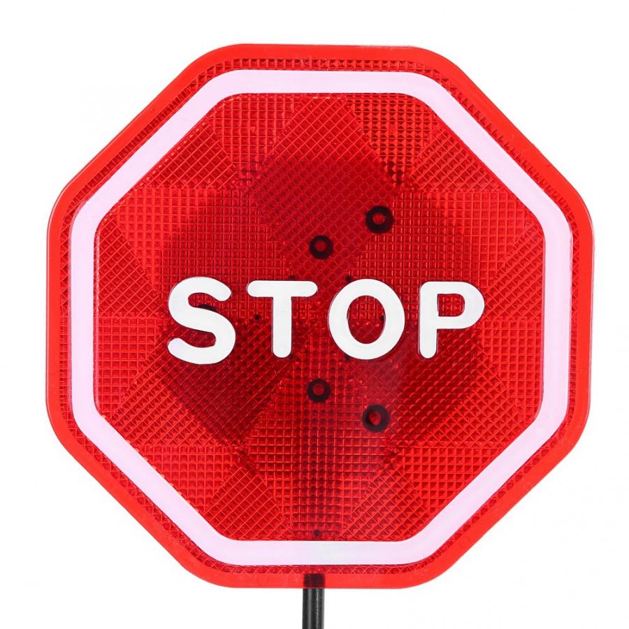 Safety Parking Stop Sign Flashing LED Light Warning Bumper Sensor for Garage Port Stop Sensor