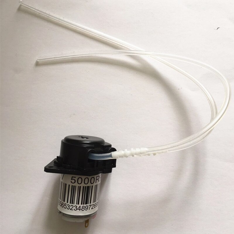 Pompe péristaltique miniature DC12V/24V, pompe à débit constant goutte-à-goutte pour tuyau, pompe auto-amorçante, pompe à engrenages