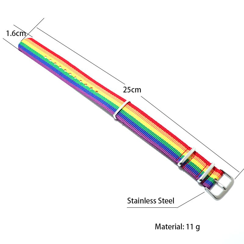 Trendy Stainelss Stahl LGBT Armband Männer Einstellbare Wrap Braslet Für Hombre Student Multicolor Camping Schmuck Zubehör