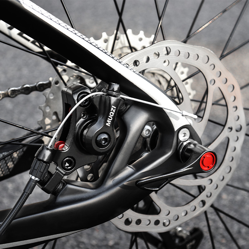 MUQZI Disc Brake Kit Bike Disc Brake Caliper Bicycle 22.2mm Brake Lever MTB Road Bike Cable 140mm 160mm Brake Rotor