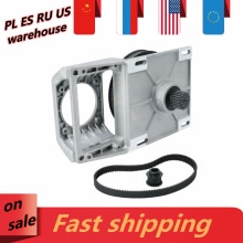 1.5 Modulus Gearbox with long shaft / short shaft ratio 5 motor input hole 12.7mm / 14mm for 1.5 mod Helical / straight rack