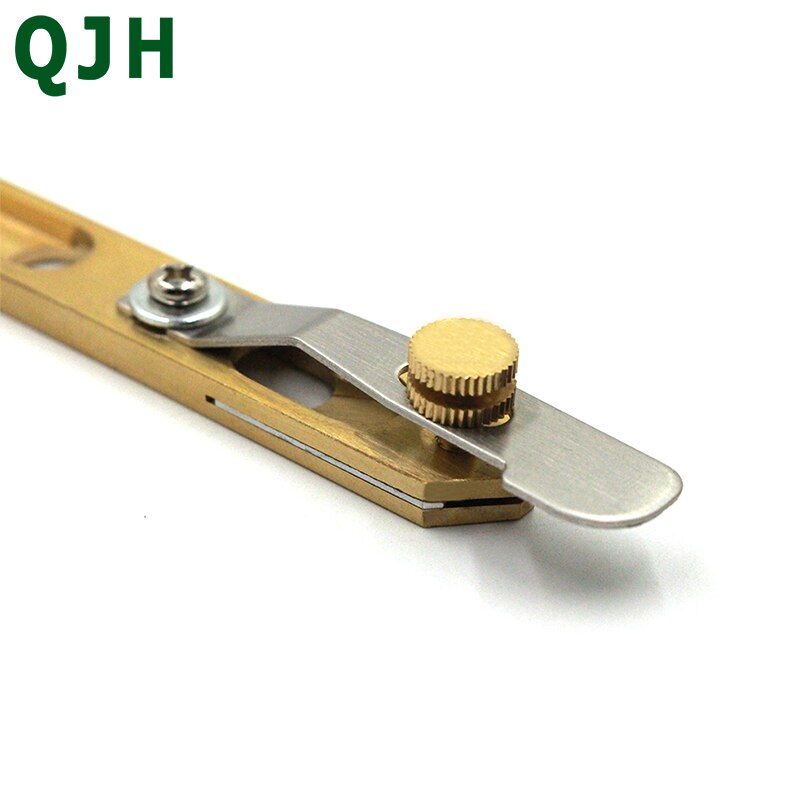 Cuchilla para cortar cuero, duradera, 1 Uds., DIY, herramientas de corte de cuero, cuchilla para manualidades, Cuchilla de recorte de cobre con hoja de cuero