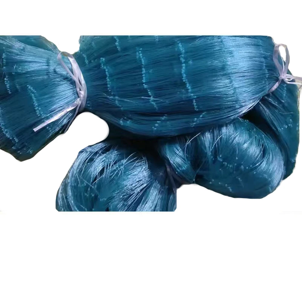 Monofilament Nylon Line Twining for Multifilament 3-8 Lines Strands Semi-finished Fishing Net Strong Fish Mesh Cloth Gillnet