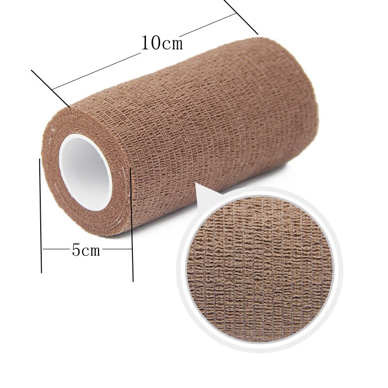 10cm x 4.5m elastoplast självhäftande sammanhängande bandage tejp starka sporttejper för handled, ankelförstuvningar och svullnad