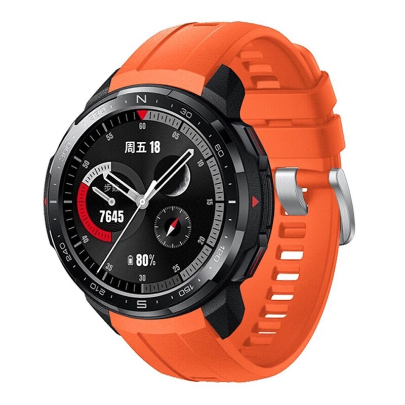 Sport Silicone Strap for huawei Honor GS Pro Replacement Watch Accessories M2EC: O( only Watchband)