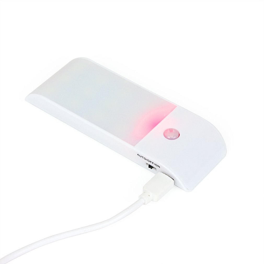 12LED Night Light Motion Sensor Closet Cabinet Light IR Infrared Induction Night Lamp Kitchen Stairs Lighting