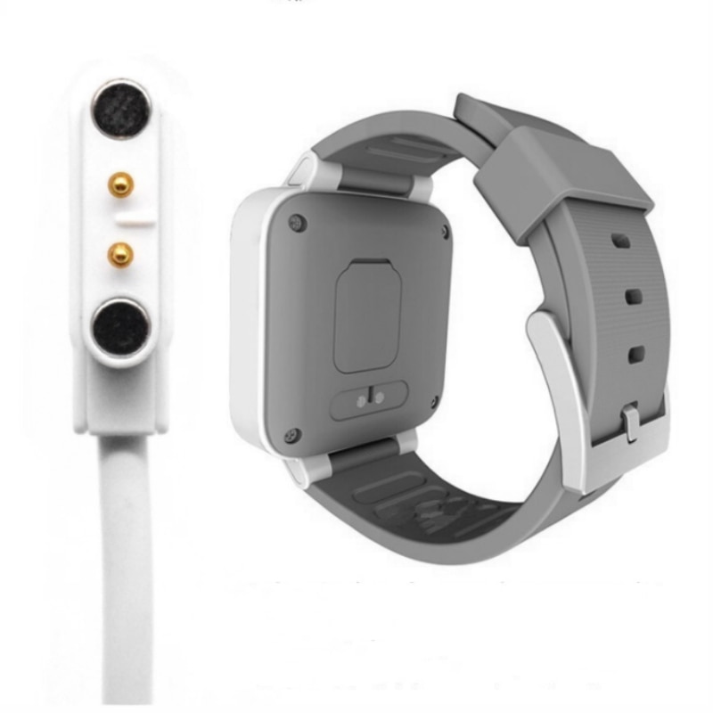 Magnetic Charge Charging Cable 2 Pins Distances 4mm Black Novel Power Charger Cables For Smart Watch