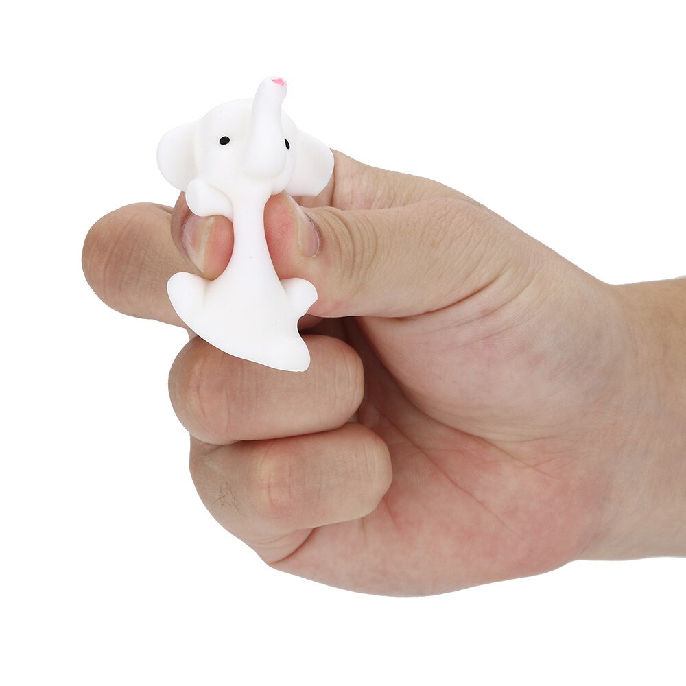 Mini squishy speelgoed schattige kat geurende mochi langzaam rijzende knijp speelgoed rekbaar cartoon dier stress verlichtend speelgoed