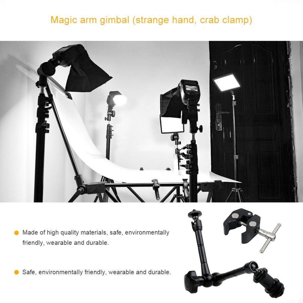 Magie Arm Universal- Halterung Stativ/PTZ Aluminium Legierung Robuste Konstruktion Monitor LED Licht Kamera Blitz