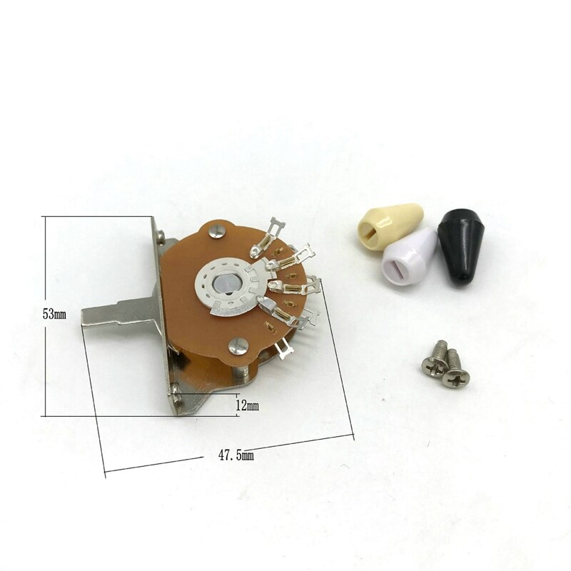 Pièces de rechange pour guitare électrique ST FD, 1 pièce, interrupteur à levier à 5 voies