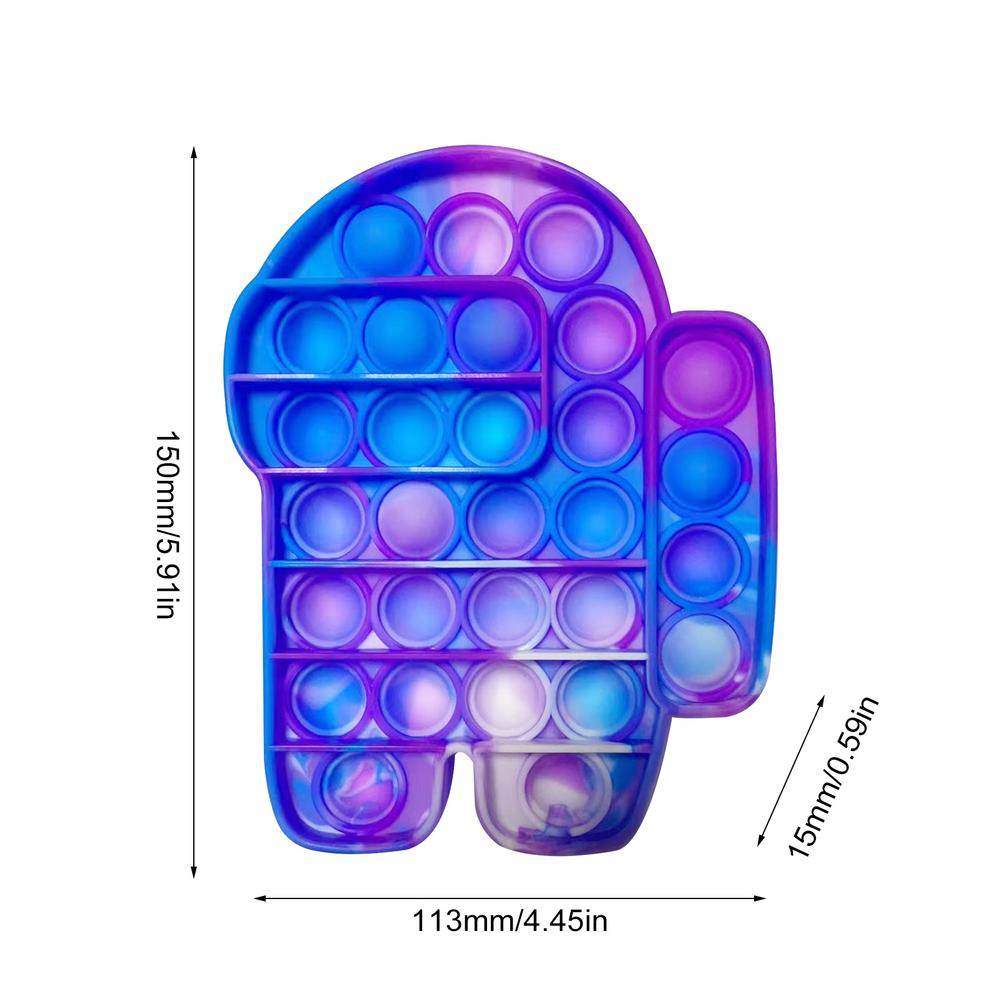 Fidget Slider Metall - Anti-Stress Spielzeug Für Erwachsene Mit Nachtlicht