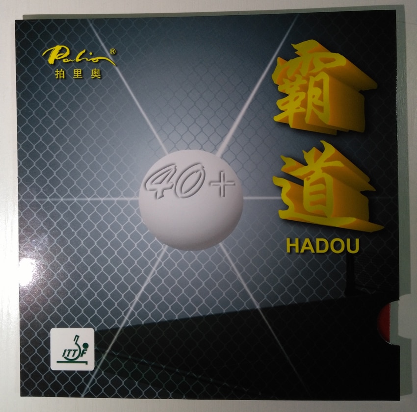 Original palio 40+ hadou table tennis rubber blue sponge palio rubber for table tennis racket ping pong paddles racquet sport