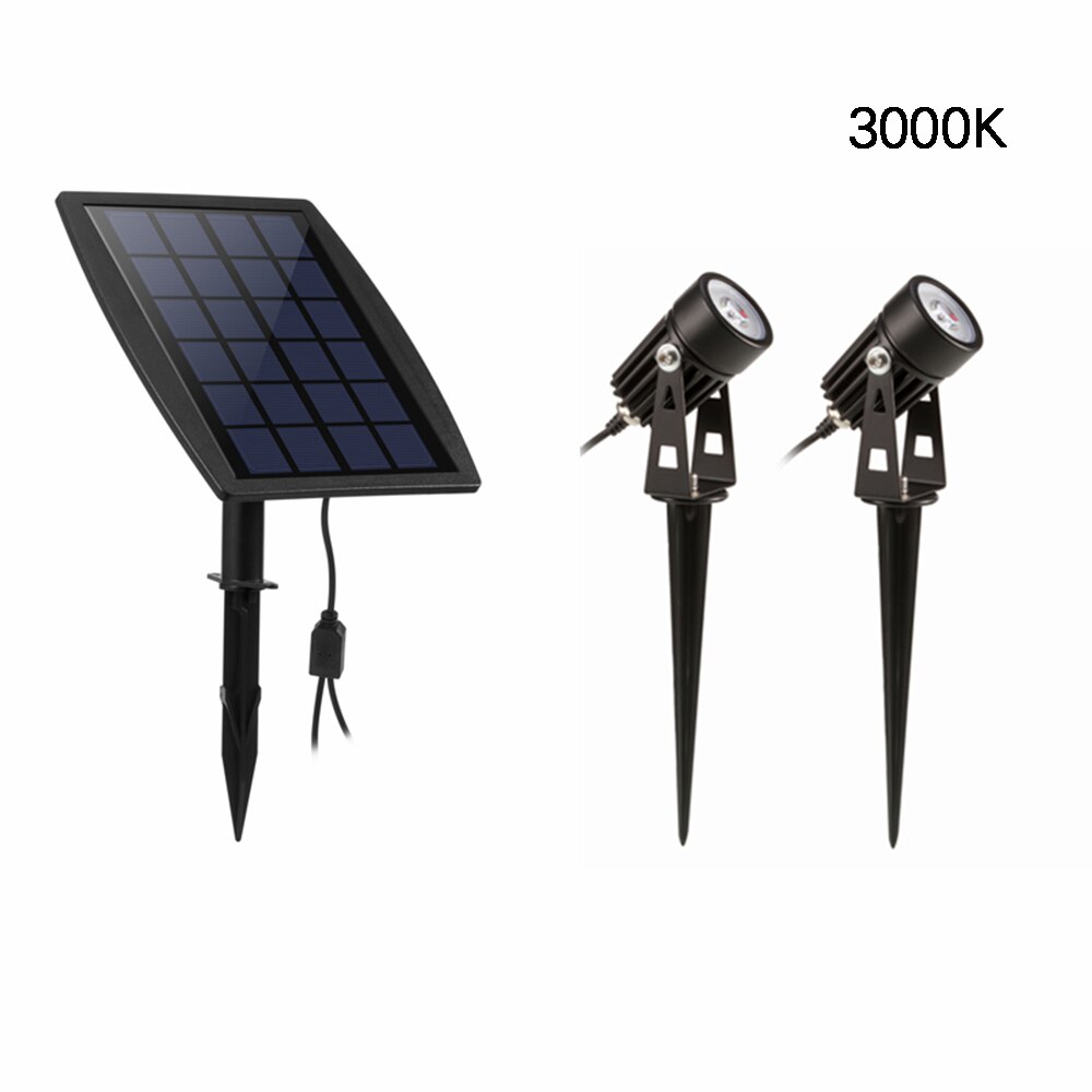 Solar Light LED Floor Lighting Solar Powered LED Landscape Garden Light Dusk To Dawn Automatic For Backyard Driveway