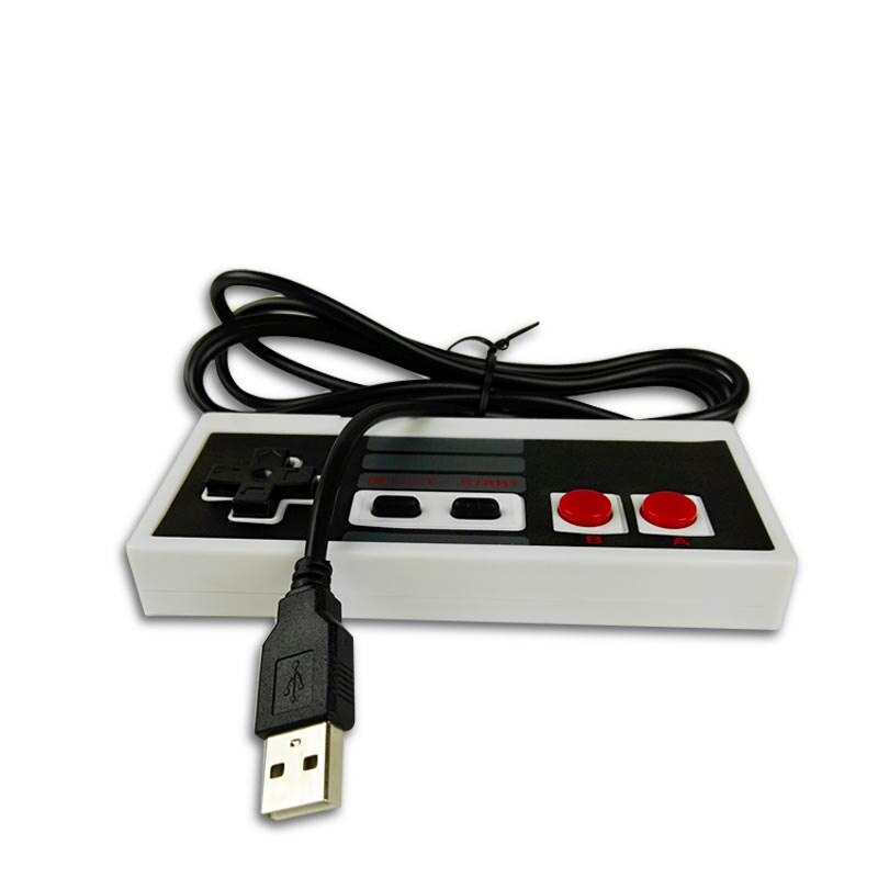 Voor Nintendo Nes Joystick Voor Nes Retro Pc Usb Controller Classic Wired Handvat Controller Pc/Usb/Nes Computer spel Handvat