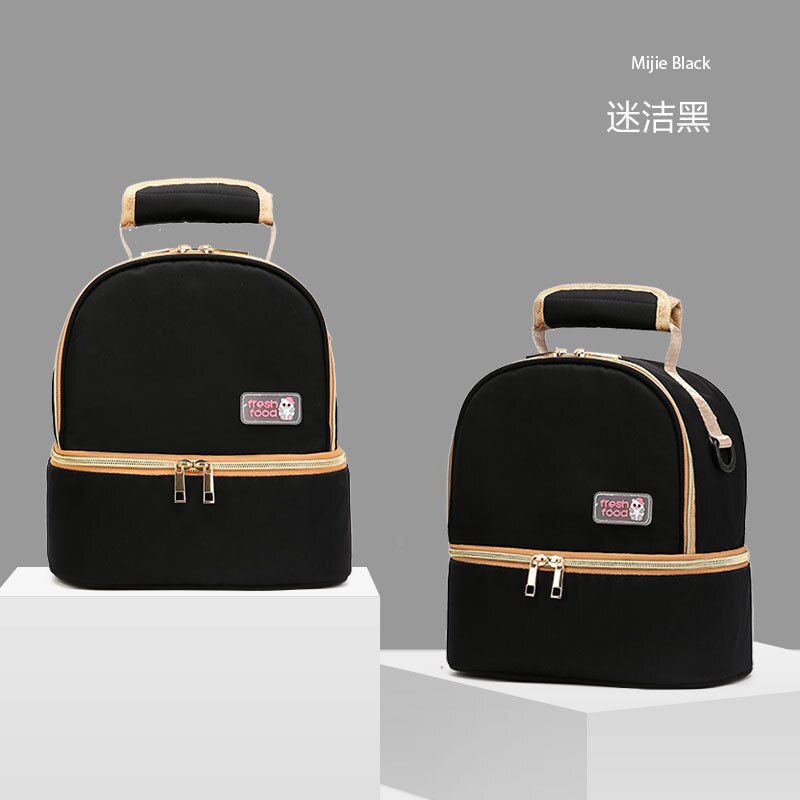 Sac à langer double couche pour maman, petit sac à dos pour maman, sac à langer pour bébé, organisateur de poussette, sacs isolants pour déjeuner: A5