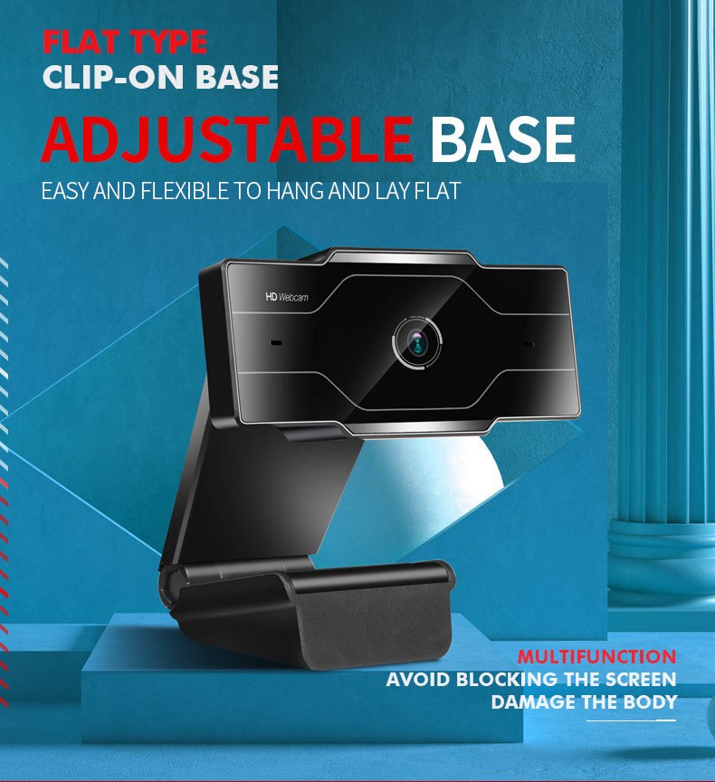 Full Hd Web Camera 2K 1080P Webcam Computer Pc Web Cam Autofocus Laptop Cam 720P 480P Handmatig Scherpstellen Webcam Voor Live-uitzending
