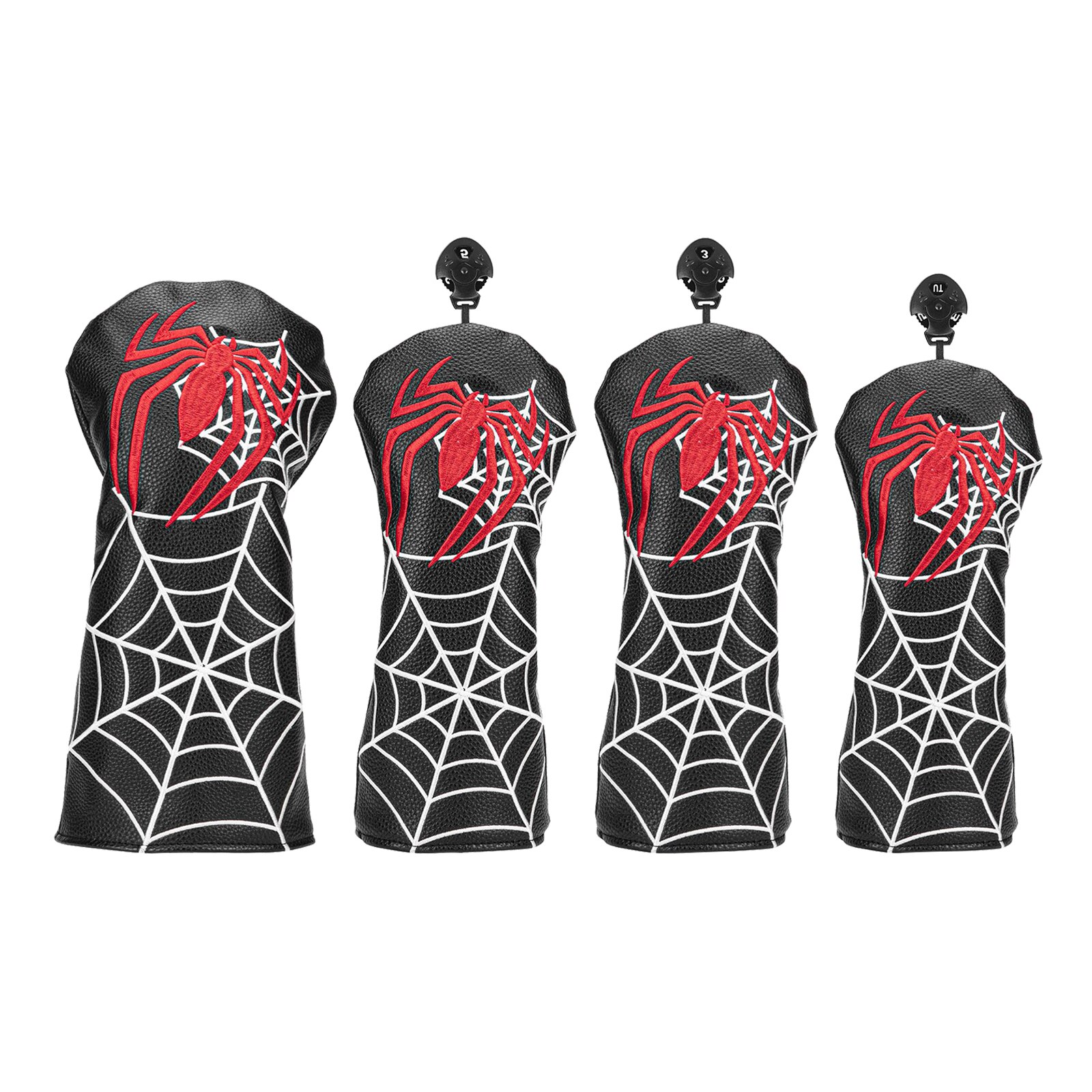 Spider Golf Head Cover Fairway Club Headcover Sleeve Fleece Lining Protector