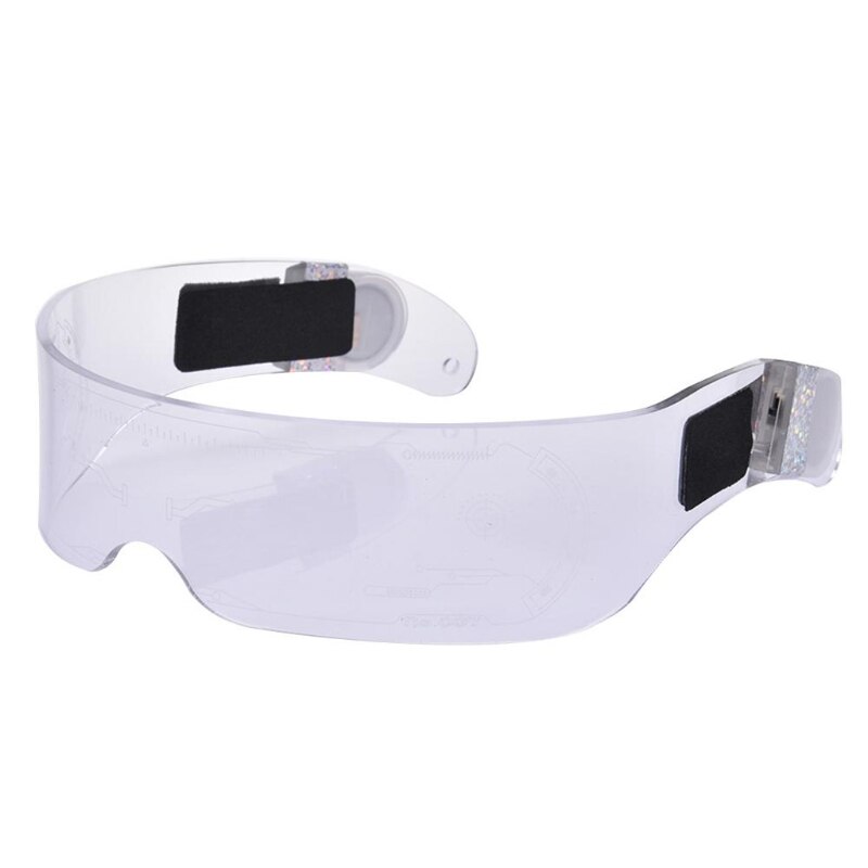 Gafas de sol LED para , lentes luminosas de neón con cable EL para iluminar, decoración de de disfraces, DJ, decoración de Halloween