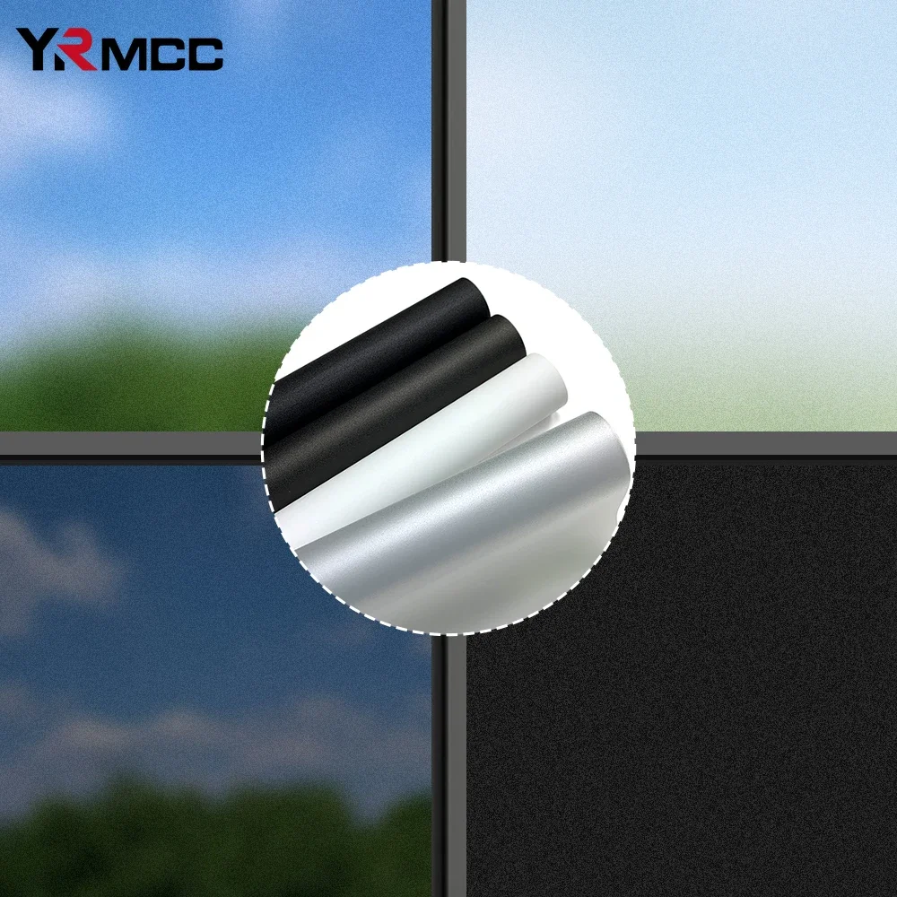 Car Window Matte Film Electrostatic Adsorption Frosted Anti Look Film Self Adhesive Scratch-resistant Sticker Car Accessories