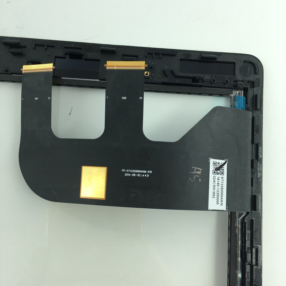 Reemplazo de digitalizador de portátil con marco para ASUS, libro de transformador Flip TP300, TP300LA, TP300LD, Pantalla de Panel táctil,